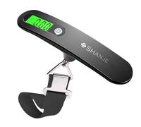 SHANJE Luggage Weight Scale for Suitcases 110 Lbs Travel Accessories High Precision Travel Digital Hanging Scales 50kg Black