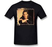 shanjia Vczah Men's Michael Bolton Time Love & Tenderness T Shirts Black L