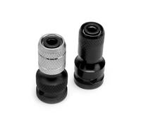 Shank Socket Adapter Practical Socket Driver Quick Release Chuck Converters for Ratchet Wrench Screwdriver Bit Handy for Home Projects