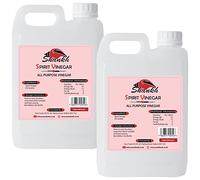 Shankh All Purpose Distilled White Vinegar 10L - 2 x 5L Food Grade Vinegar for Cleaning, Weed Killer, Pickling, Marinating, Baking & Cooking - Produced in The UK (5% Acidity)