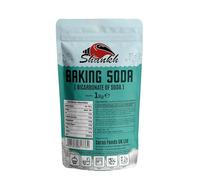 Shankh Baking Soda 1kg - Food Grade Sodium Bicarbonate (E500) | Multi-Purpose Bicarbonate of Soda for Baking, Cooking, Cleaning, Deodorising & Bath Bombs | Fine Powder for Household & Kitchen Use