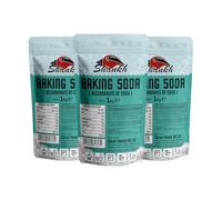 Shankh Baking Soda - 1kg (Pack of 3) | Food-Grade Sodium Bicarbonate | Multi-Purpose | Ideal for Baking, Cleaning, Deodorizing & More