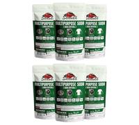 Shankh Soda Crystals 1kg (Pack of 6) | Multi-Purpose Washing Soda | Powerful Drain Unblocker, Water Softener & Heavy-Duty Degreaser | Removes Stains, Grease & Grime | Home & Kitchen Cleaning Essential