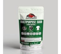 Shankh Soda Crystals - Multipurpose Soda 1kg | Multi-Purpose Washing Soda | Drain Unblocker, Water Softener & Degreaser | Removes Tough Stains, Grease & Grime | Home & Kitchen Cleaner