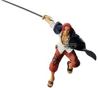 Shanks Battle Record Figure Statue 17Cm One Piece Original BANPRESTO BANDAI