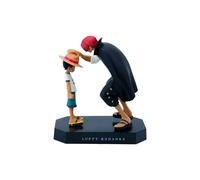 (Shanks Road Fly) Bandai One Piece Surrounding Straw Hat Road Flying Red Haired Shanks Bag Handheld Scene Version Touching