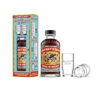 Shanky's Whip 35CL | Shot Glass Gift Pack | Irish Whiskey Liqueur Flavoured with Caramel and Vanilla | 33% ABV | Whiskey Blend Toffee Liqueur | Whisky, Cocktails, Gift, Shots, Spirits, Gift Box