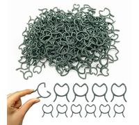 SHANLILY 100 Pcs Plant Clips for Climbing Plants Garden Clamps Tomato Support Clip Gardening Vegetable Clips for Securing Plants,style1 100pcs