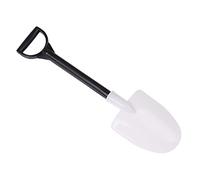 ShanLily 50PCS Plastic Mini Ice Cream Dessert Spoons Shovels Pudding Yogurt Spoons For Family Or Party(Black and white)