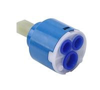 ShanLily Ceramic Faucet Cartridge Replacement for Single Handle Kitchen Basin Shower Faucet Part, Ceramic Faucet Valve, 4CM