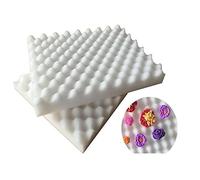 ShanLily Fondant Shaping Sponge Pad Sugar Flower Paste Modeling Foam Tray Wave Sponge Mat Cake Decorating Tools For Kitchen Baking Sugarcraft Diy