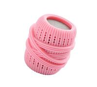 ShanLily Friendly Washings Softener Free Dryer Cleaning Anti-Knotting Clothes Reusable Lint Fabric Color Power Sponge Balls- Washing Your Washer Alternative Enhancing for Cleanings, Pink