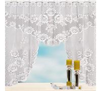 ShanLily Lace Door String Curtain for Doorways,Room Divider Doorway Window Panel Room Divider Wall Closet Curtains for Bedroom Closet Door Drapes Decorations,Style 2