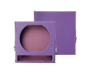 SHANLING EC Zero CD Player Leather Case, Special Protective Case for EC Zero T Portable CD Player, PU Leather Material, Purple