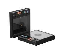 SHANLING EC Zero T HiFi Portable CD Player with R2R DAC & Dual JAN6418 Tubes, 768KHz/32Bit, DSD512, Bluetooth 5.3 Transmitter, CD Ripping and 5500mAh Battery