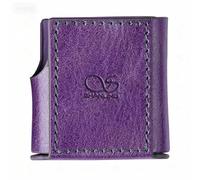 SHANLING M0s Leather Case, SHANLING M0s/M0 Pro/M0 Pura Portable Music Player, Special Protective Case, PU Leather Material, Anti-Collision and Anti-Fall, Corrosion Resistance (Purple)