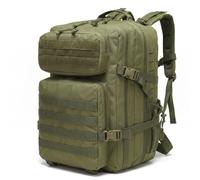 SHANNA 45L Military Tactical Backpacks, Hiking Backpack Camping Backpack, Waterproof Large Outdoor Sport Travel Daypack Molle Army Assault Rucksack 3 Day Bug Out Bag Survival Equipment for Men Women
