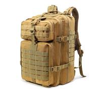 SHANNA 45L Military Tactical Backpacks, Hiking Backpack Camping Backpack, Waterproof Large Outdoor Sport Travel Daypack Molle Army Assault Rucksack 3 Day Bug Out Bag Survival Equipment for Men Women