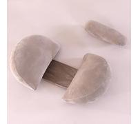 SHANNA Pregnancy Pillows for Sleeping, Upgraded Wedge Maternity Pillow, Pregnancy Body Pillow for Pregnant Women with Removable, Washable Cover, Support for Belly,Back (Khaki)