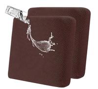 SHANNA Seat Cushion Sofa Cover: 2 Seater Waterproof Couch Cushion Slipcovers Add Thick Outdoor Cushion Couch Slipcover Washable Magic Furniture Protector for Couch (Coffee)