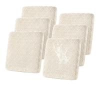 SHANNA Waterproof Couch Cushion Cover: 6Pcs Printed Outdoor Cushion Covers High Elastic Magic Sofa Cover Jacquard Non-Slip Furniture Protector Suitable for Sofa Pets (Beige)