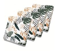 SHANNA Waterproof Couch Cushion Cover: Printed 4Pcs Outdoor Cushion Covers High Elastic Soft Sofa Cover Accent Patio Cushions For Outdoor Furniture Suitable for Kids, Pets (Pattern-2)