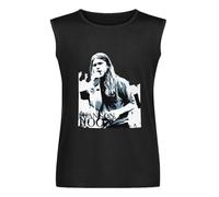 Shannon Hoon Blind Melon Rock Legend Rip 90S Mens T-Shirt Unisex Sleeveless Tops Black Vest Tank Tee L