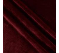 Shannon Minky Solid Cuddle 3 Extra Wide Merlot Fabric by The Yard