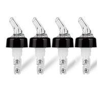shanpu 4 Pcs 1Oz Automatic Measured Bottle Pourer - Spirit Measure Pourer Drinks Wine Dispenser Home Bar