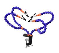 shanpu 4 Pcs Flexible Arm Helping Hands Third Hand Soldering Tool PCB Holder Welding Stand for PCB Repairing Circuit Board