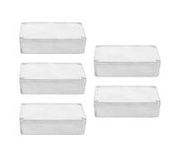 shanpu 5 Pcs Guitar Effects Pedal Aluminum Box Enclosure for DIY Guitar Pedal Kit 1590B