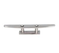 ShanQuilyx 10in Flat Top Cleat 316 Stainless Steel Deck Rope Cleats with Mounting Holes for Boats, Yachts, Docks, Installation