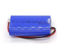SHANRROW 3.7V 4400mAh/5200mAh/6400mAh Lithium-Ion Battery Pack 18650 Rechargeable Replacement Battery with XH-2P 2.54 Plug,5200mAh