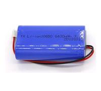 SHANRROW 3.7V 4400mAh/5200mAh/6400mAh Lithium-Ion Battery Pack 18650 Rechargeable Replacement Battery with XH-2P 2.54 Plug,6400mAh