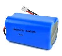 SHANRROW 7.4V 4400mAh Lithium-Ion Battery Pack Replacement Rechargeable Battery with XH2.54 Plug for DIY Electronics Products, Fishing Lights, Doorbell, Radio,1 Pcs