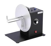 SHANRROW Automatic Label Rewinder,Bi-directional Tag Bar Code Rewinder,Magnetic Suction Design, One Second Assembly and Disassembly,for Express Delivery and Logistics