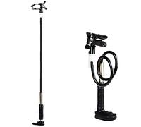 SHANRROW CPAP Hose Holder, Hose Support Hanger, Free Bending, Reinforced Spiral Base, 360° Universal Rotation, Universal Sleeping Accessories To Prevent Tube Leakage, Tangling