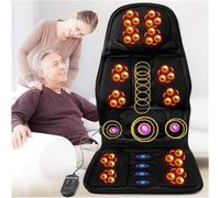 SHANRROW Electric Body Massage Pad, Full Body Heated Shiatsu Massage Mat for Office Chair Use