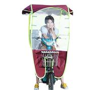 SHANRROW Universal Electric Motorcycle Sunshade Rain Waterproof Cover, Battery Scooter Car Canopy Umbrella Cover