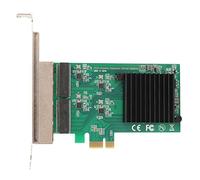 Shanrya 4 Port PCIe Network Card, RJ45 Ports 4 Port Gigabit Ethernet Card for Computer