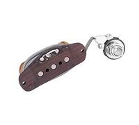 Shanrya DIY Parts Guitar Accessory 6.35mm Guitar Pickup, Solid Guitar Pickup, Durable for DIY cigar guitar Electric Cigar Box Guitar Bass Cigar Box Guitar