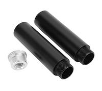 Shanrya Aluminum Mic Extension Rod, Long Service Life Lightweight Mic Thread Stabilizer Rod Easy To Carry Simple Operation for Microphone