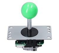 Shanrya Arcade Game DIY Kit Parts, 8 Way Joystick Arcade Joystick DIY Kit Delay Easy To Install for PC Game for MAME for Fight Stick(green)