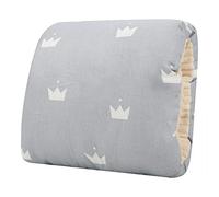 Shanrya Baby Nursing Pillow, Newborn Nursing Pillow Soft for Outdoor Use for Travel for Bottle Feeding for Breastfeeding(Grey crown)