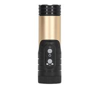 Shanrya Bike Helmet Camera, Phone WIFI Interconnection 120 Degrees Wide Angle Motorcycle Helmet Camera for Riding (Gold)