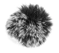 Shanrya Black Microphone Furry Cover Windscreen Windshield Muff Fur