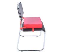 Shanrya Booster Cushion, Removable Baby Adjustable Dining Chair Infant Booster Cushion for Booster(Front red)