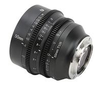 Shanrya Camera lens, APS C lens T1.05 Wide 270 ° aperture Track recording Continuous for E-mount cameras