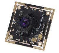 Shanrya Cameras Board, Manual Camera Module USB 2.0 Driver Free 5MP 100° Wide Angle with Microphone for Replacement