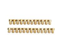 Shanrya Carburetor Main Jet, Main Jet Replacement, Original Standard Durable 25pcs 55-115 M5 Main Jet Replacement for Dellorto Carburetor PHBG for Car Use